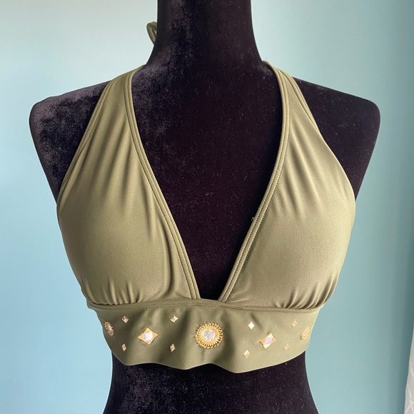 XOXO Swim Xoxo Bejeweled Bikini Sz Us M Poshmark